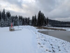 New Beaver Lake Dam installed 